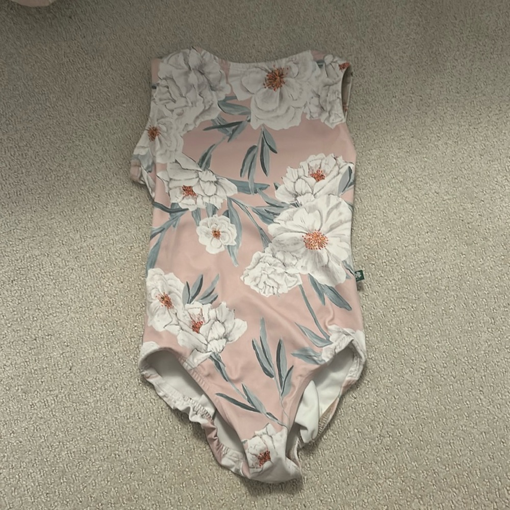 LuckyLeo Dancewear Floral Leotard